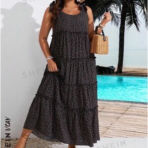 SHEIN Plus Size Sleeveless Dress